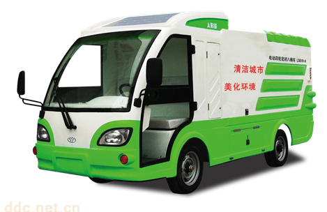 太阳能密闭四轮八桶车