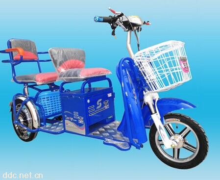 蓝色三杰二号1款电动三轮车