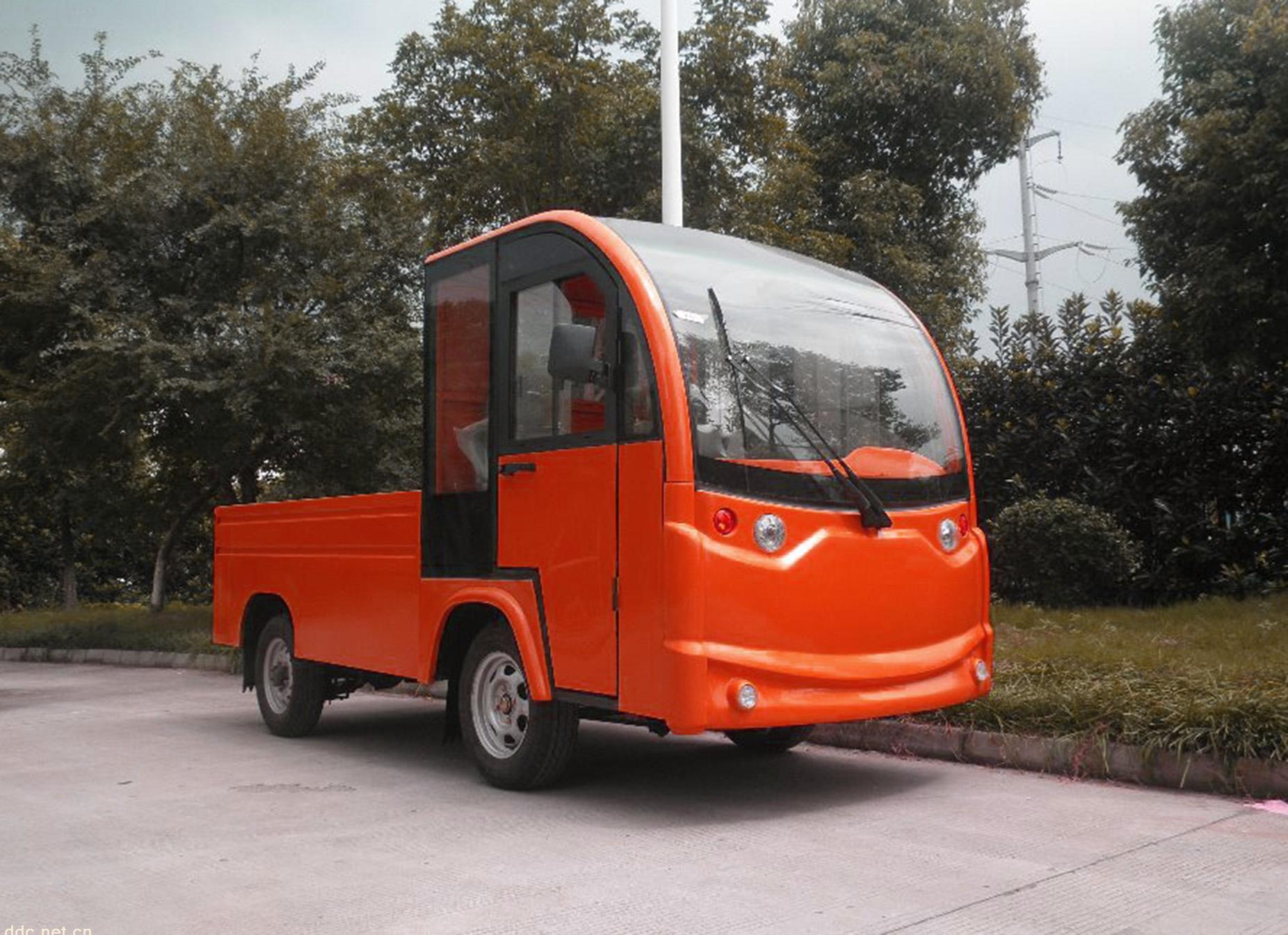 利凯士得电动平板拉货车 电动搬运车