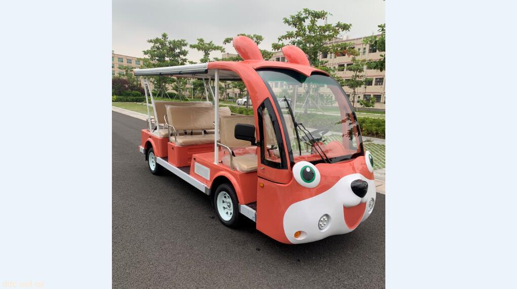 利凯士得卡通造型电动观光车