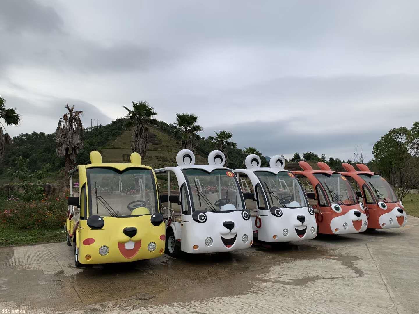 苏州利凯士得卡通电动观光车