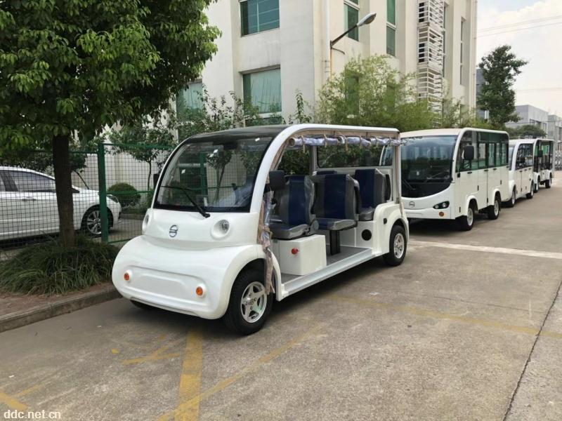 八座观光车电动景区游览车看房电动车
