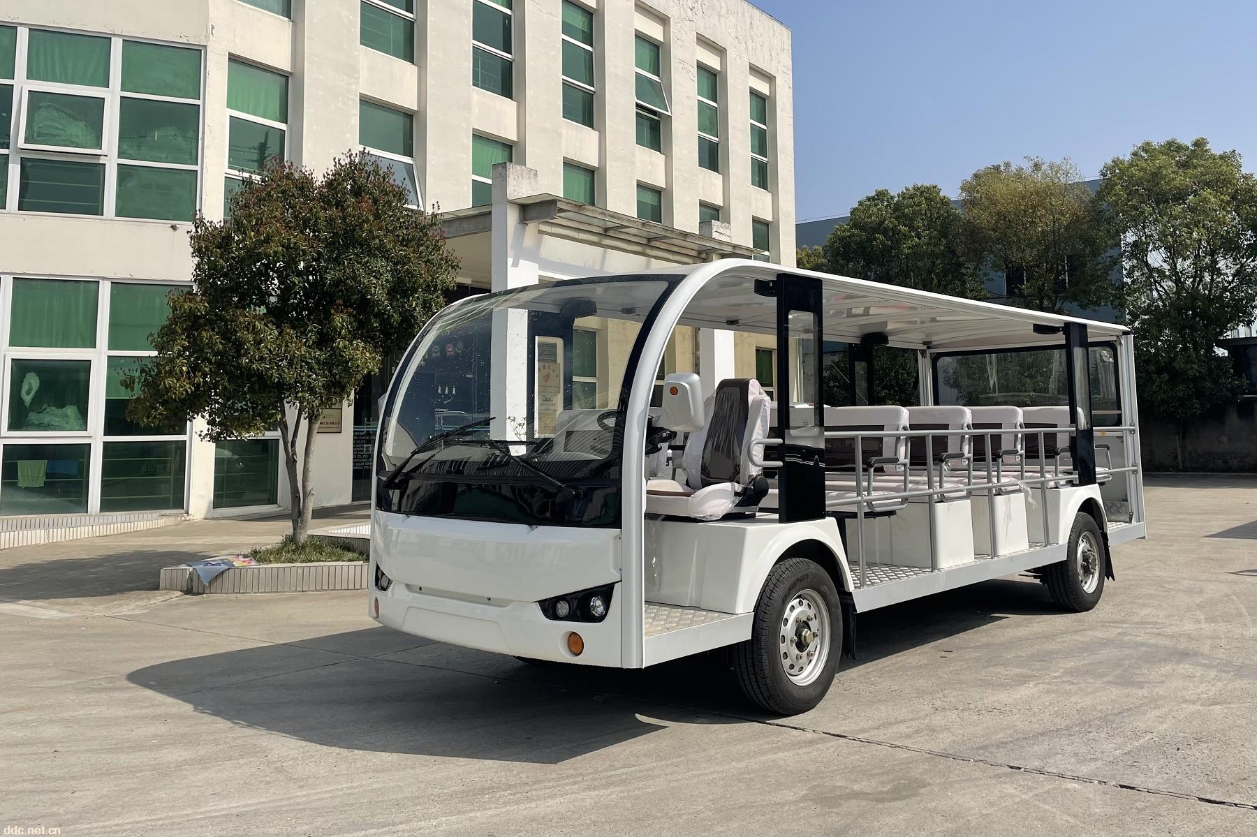 利凯士得新款23座电动观光车 不带门旅游观光车