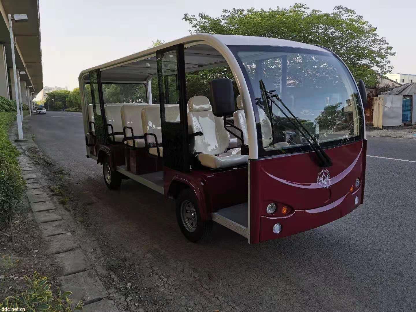 14座敞篷电动观光车 颜色可选 型号多 稳固耐用