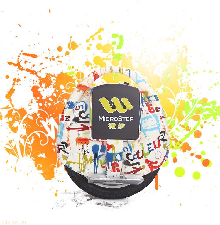 花色涂鸦款电动独轮代步平衡车