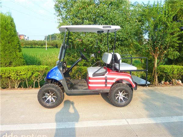 使用电动观光车