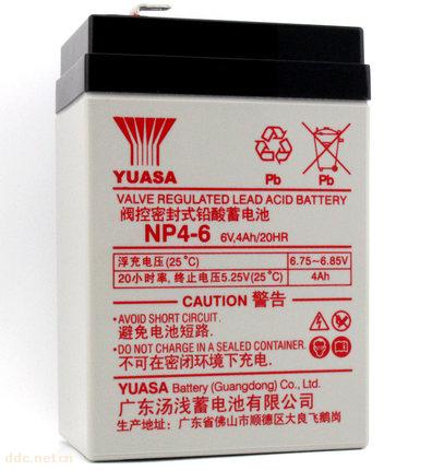 汤浅蓄电池NP4-6V