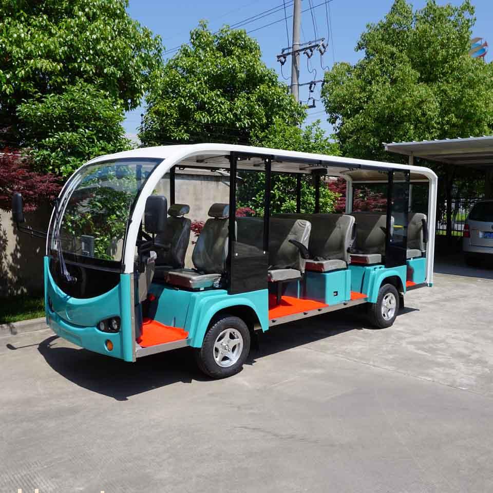 14座开放式电动观光车