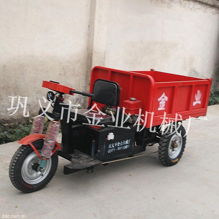 1吨电动工程车全铜电机更耐用三轮电动车