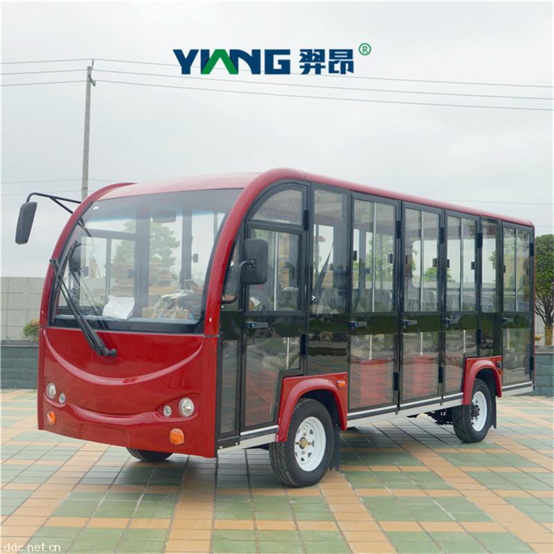 封闭电动观光车