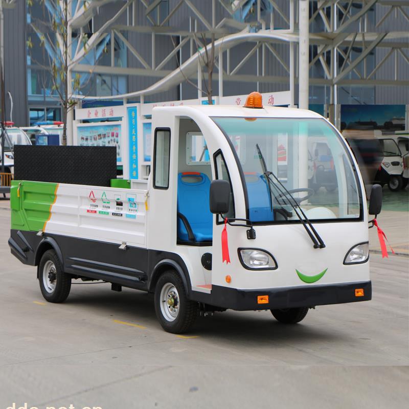 电动垃圾清运车 社区街道电动环卫车 八桶垃圾运转车